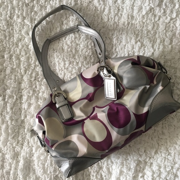 Coach Soho Scarf Print Purse - Picture 9 of 9